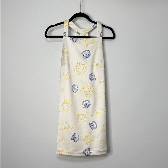 NWT Nephthys Illustrated x Maeve Sleeveless Square-Neck Shift Mini Dress XS - Picture 4 of 10